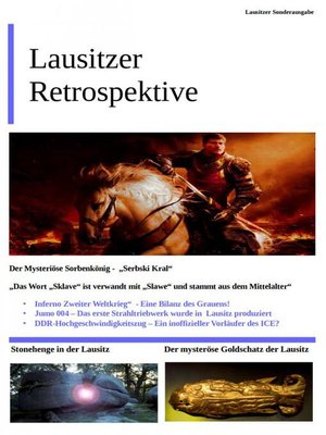cover image of Lausitzer Retrospektive